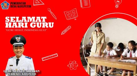 SELAMAT HARI GURU 
